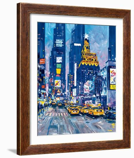 Times Square, New York City-Roy Avis-Framed Art Print