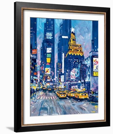 Times Square, New York City-Roy Avis-Framed Art Print