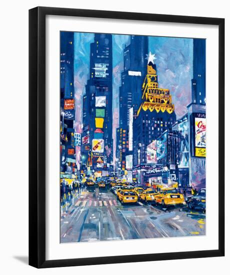 Times Square, New York City-Roy Avis-Framed Art Print