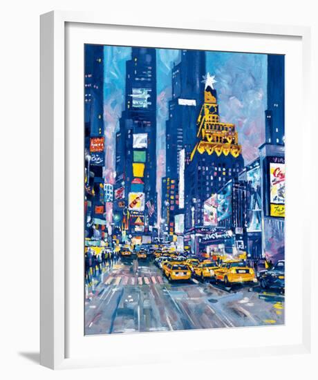 Times Square, New York City-Roy Avis-Framed Art Print