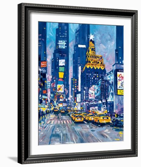 Times Square, New York City-Roy Avis-Framed Art Print