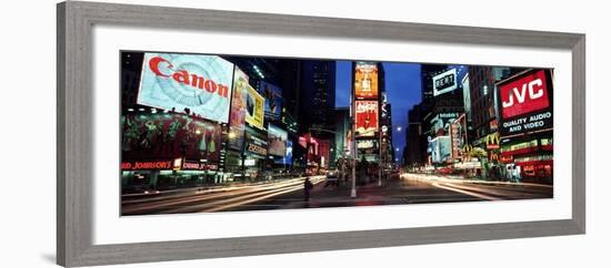 Times Square, New York City-Richard Berenholtz-Framed Art Print