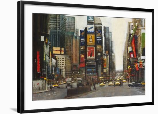 Times Square, New York-Clive McCartney-Framed Giclee Print