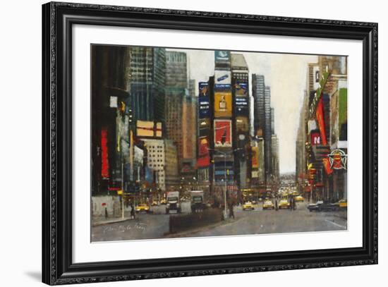 Times Square, New York-Clive McCartney-Framed Giclee Print