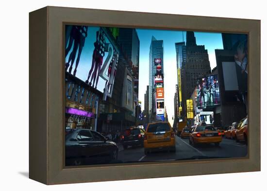Times Square, NYC-Anthony Butera-Framed Premier Image Canvas