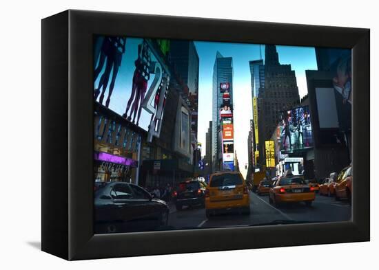 Times Square, NYC-Anthony Butera-Framed Premier Image Canvas