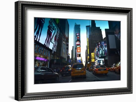 Times Square, NYC-Anthony Butera-Framed Giclee Print