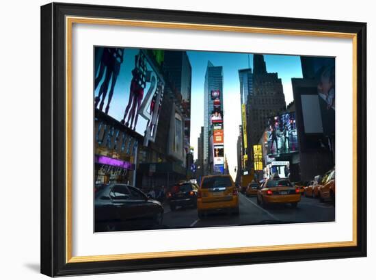 Times Square, NYC-Anthony Butera-Framed Giclee Print