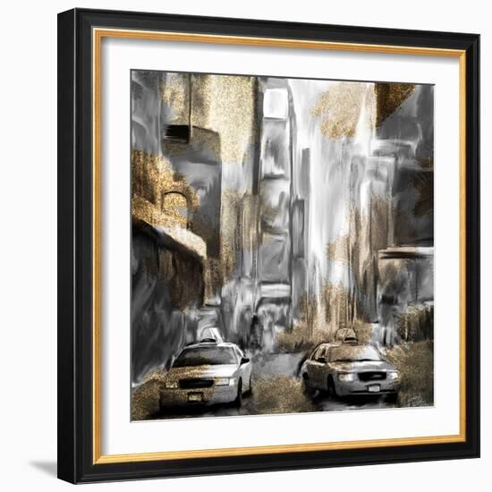 Times Square V2-Kimberly Allen-Framed Art Print