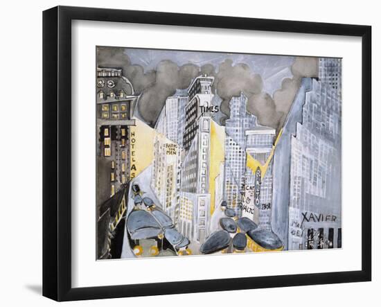 Times Square-Zelda Fitzgerald-Framed Art Print