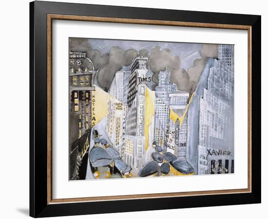 Times Square-Zelda Fitzgerald-Framed Art Print