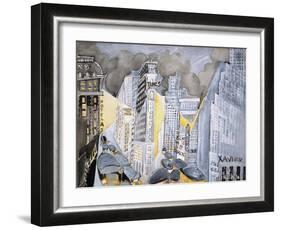 Times Square-Zelda Fitzgerald-Framed Art Print