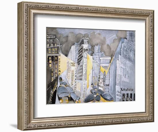 Times Square-Zelda Fitzgerald-Framed Art Print