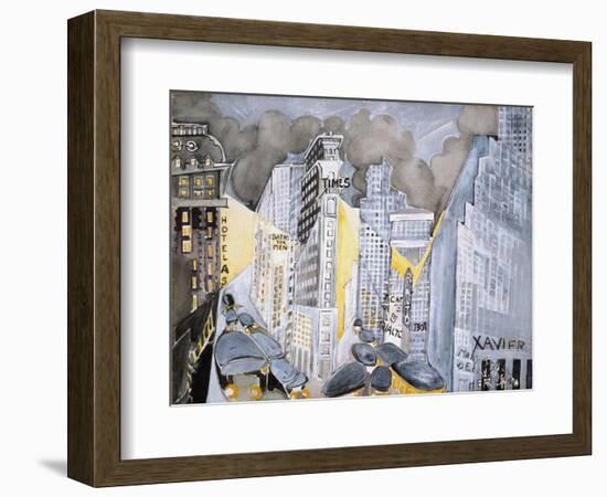 Times Square-Zelda Fitzgerald-Framed Art Print