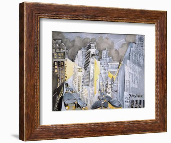 Times Square-Zelda Fitzgerald-Framed Art Print