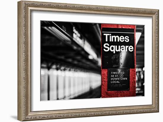 Times Square-Susan Bryant-Framed Art Print