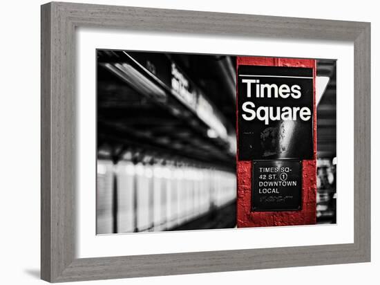 Times Square-Susan Bryant-Framed Art Print