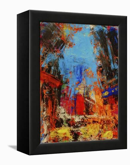 Times Square-Rock Demarco-Framed Premier Image Canvas