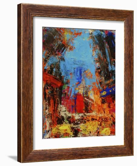 Times Square-Rock Demarco-Framed Giclee Print