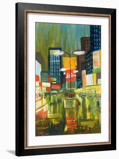 Times Square-William Ireland-Framed Giclee Print