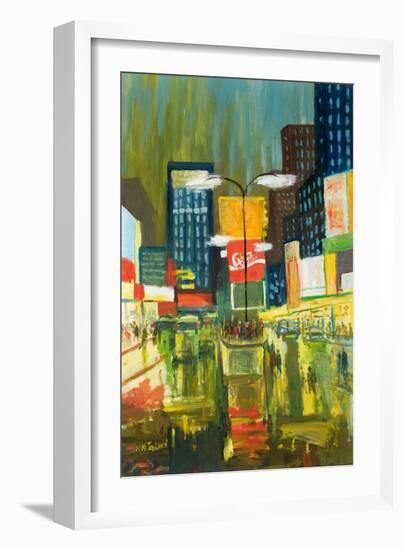 Times Square-William Ireland-Framed Giclee Print