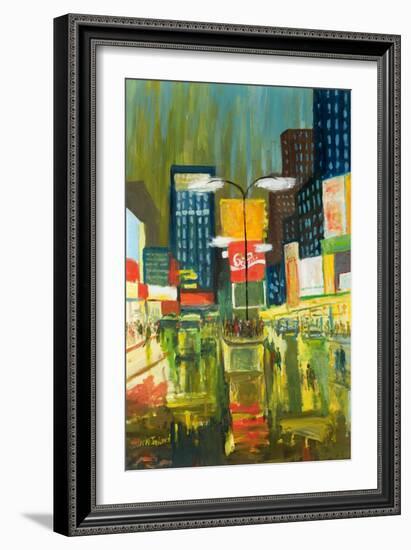 Times Square-William Ireland-Framed Giclee Print