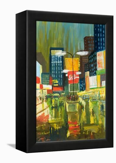 Times Square-William Ireland-Framed Premier Image Canvas