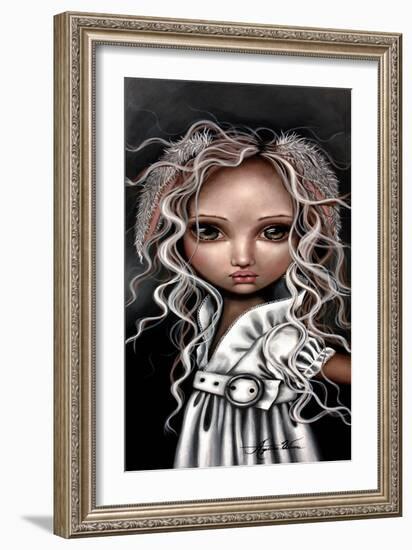 Timide Lapin-Angelina Wrona-Framed Art Print