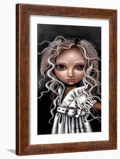 Timide Lapin-Angelina Wrona-Framed Art Print