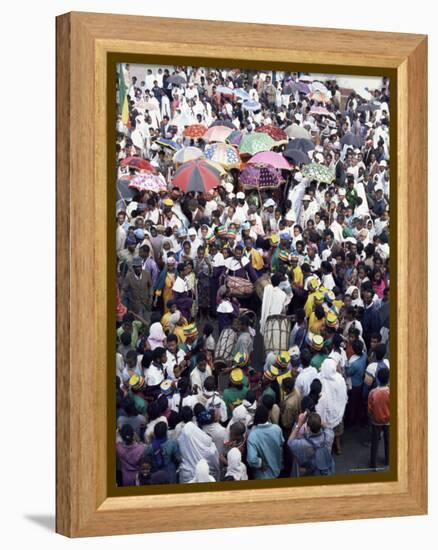 Timket, Gondar, Ethiopia, Africa-Julia Bayne-Framed Premier Image Canvas