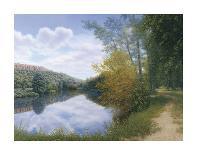 Path Along the River-Timothy Arzt-Art Print