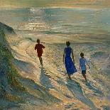 Beach Walk, 1994-Timothy Easton-Giclee Print