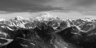 Low-Angle View of Mitre Peak, Stirling Falls, New Zealand-Timothy Mulholland-Framed Photographic Print