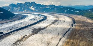 Aerial View of Denali-Timothy Mulholland-Framed Photographic Print