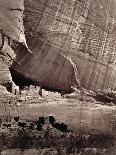 Black Cañon, Colorado River, Looking Below, Near Camp 7, 1871-Timothy O'Sullivan-Mounted Photographic Print