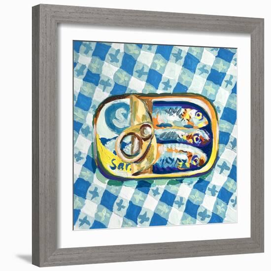 Tin of Sardines-Key and Sea Creative-Framed Giclee Print