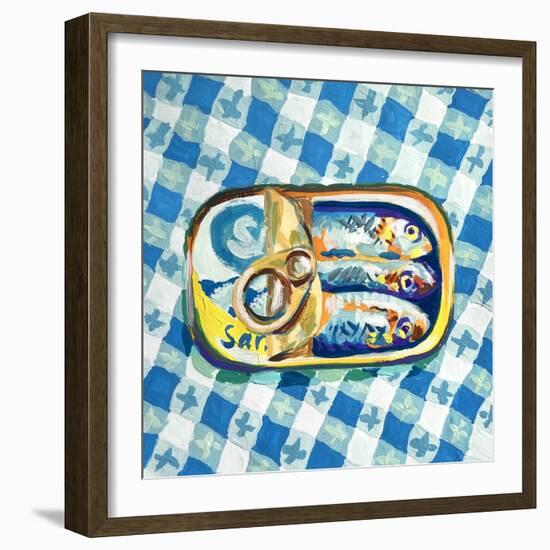 Tin of Sardines-Key and Sea Creative-Framed Giclee Print