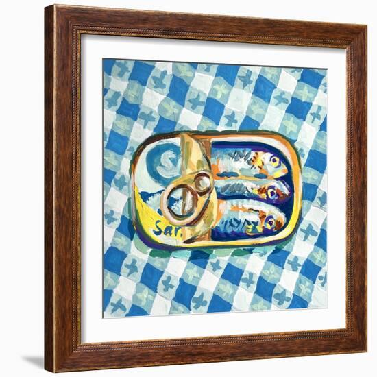 Tin of Sardines-Key and Sea Creative-Framed Giclee Print