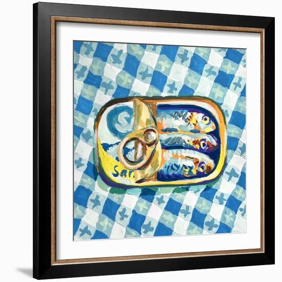 Tin of Sardines-Key and Sea Creative-Framed Giclee Print