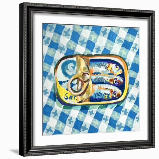 Tin of Sardines-Key and Sea Creative-Framed Giclee Print