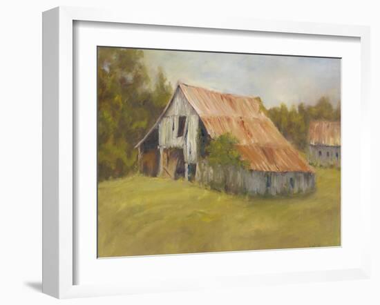 Tin Roof-Marilyn Wendling-Framed Art Print