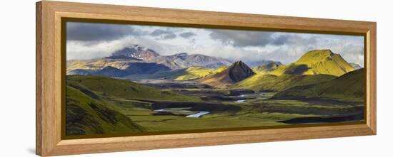 Tindfjallajškull, Fjallabak, South Iceland, Iceland-Rainer Mirau-Framed Premier Image Canvas