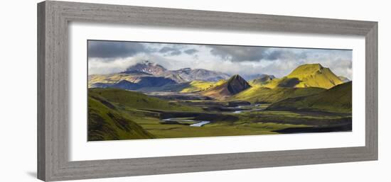 Tindfjallajškull, Fjallabak, South Iceland, Iceland-Rainer Mirau-Framed Photographic Print