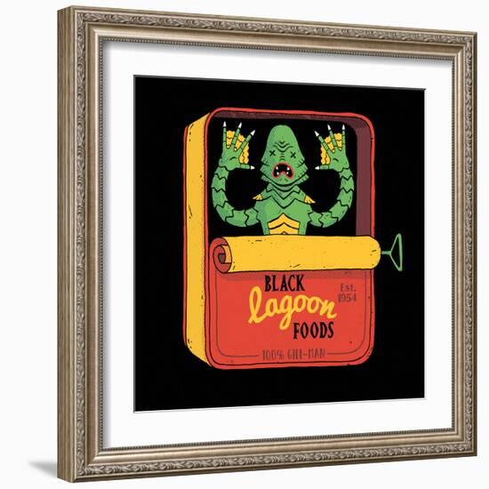 Tinned Creature-Michael Buxton-Framed Art Print