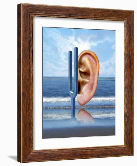 Tinnitus-Victor Habbick-Framed Photographic Print