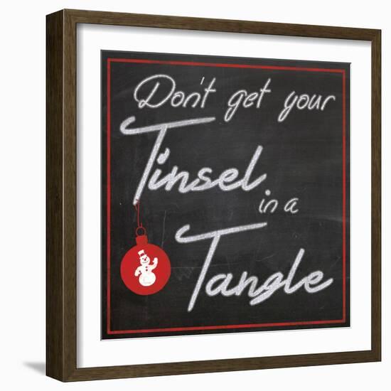 Tinsel Board-Lauren Gibbons-Framed Art Print