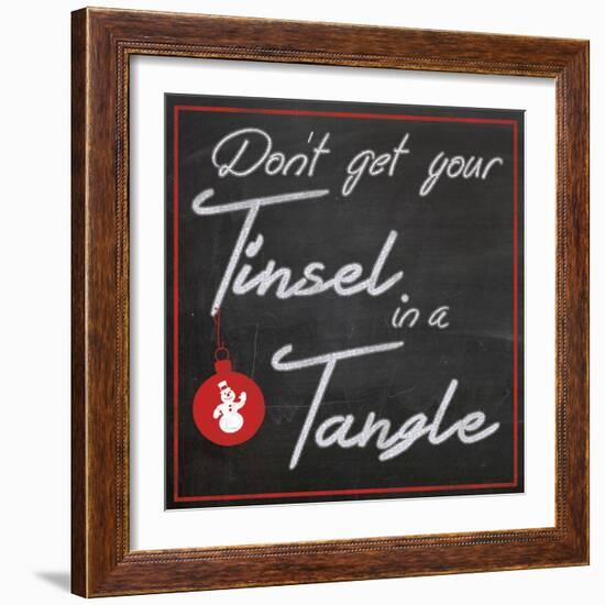 Tinsel Board-Lauren Gibbons-Framed Art Print