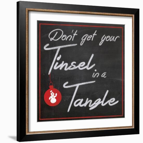 Tinsel Board-Lauren Gibbons-Framed Art Print