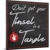 Tinsel Board-Lauren Gibbons-Mounted Art Print