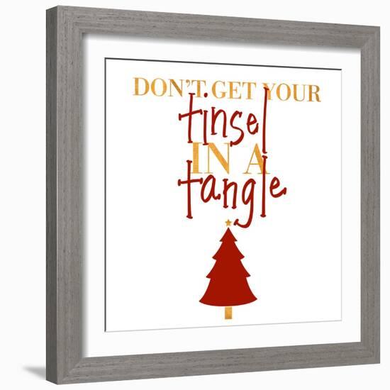 Tinsel in a Tangle-Sd Graphics Studio-Framed Art Print